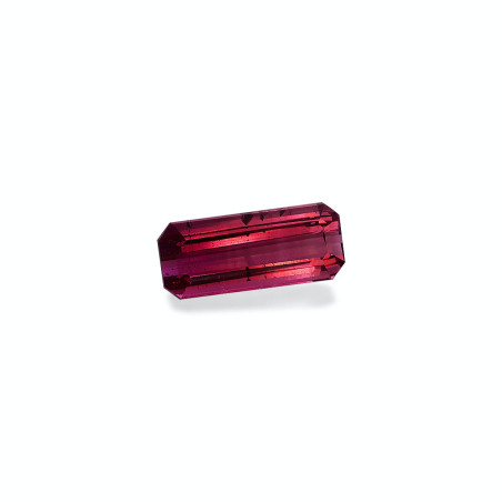 RECTANGULAR-cut Pink Tourmaline Rosewood Pink 9.94 carats