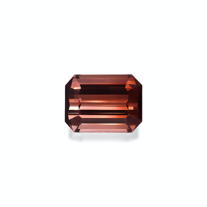 RECTANGULAR-cut Pink Tourmaline Rosewood Pink 21.84 carats