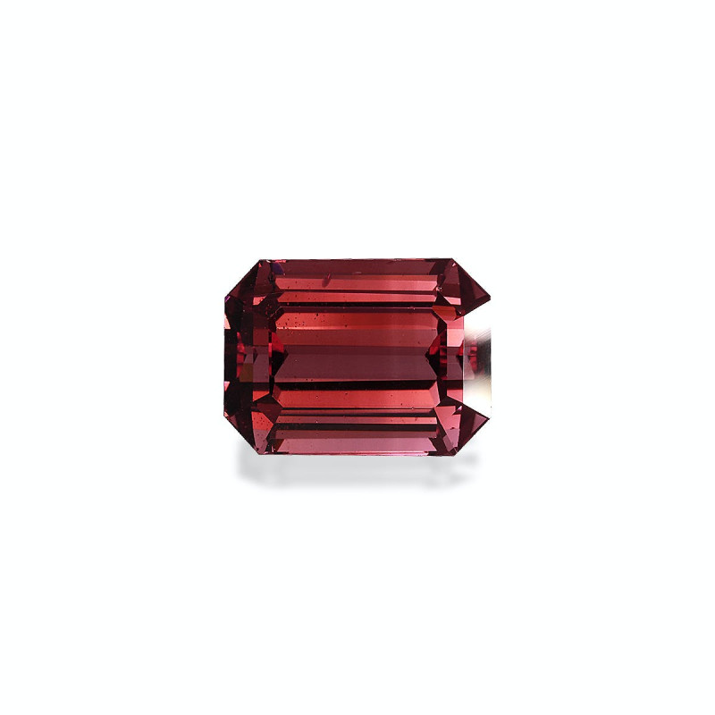RECTANGULAR-cut Pink Tourmaline Rosewood Pink 12.14 carats