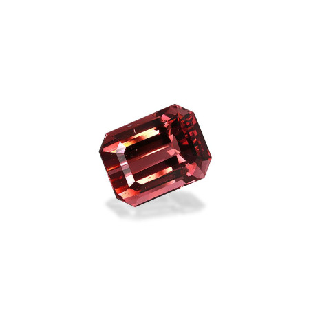 RECTANGULAR-cut Pink Tourmaline Rosewood Pink 12.14 carats