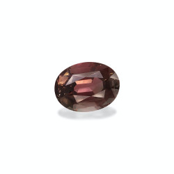 Ovale geslepen Rosewood Pink toermalijn van 8,74 karaat