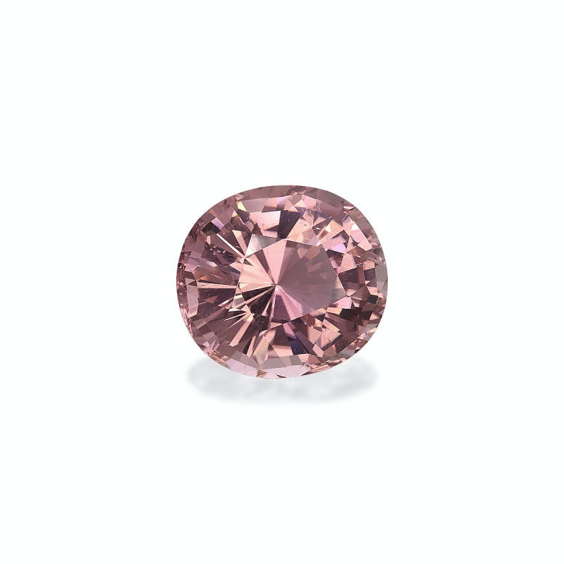 Cabochon Ovale En Tourmaline Rose Naturelle De 13,86 Carats - Rubellite De Madagascar