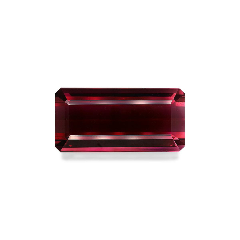 RECTANGULAR-cut Pink Tourmaline Rosewood Pink 51.99 carats