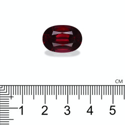 rhodoliet ovale snit Rood 14.89 karaat