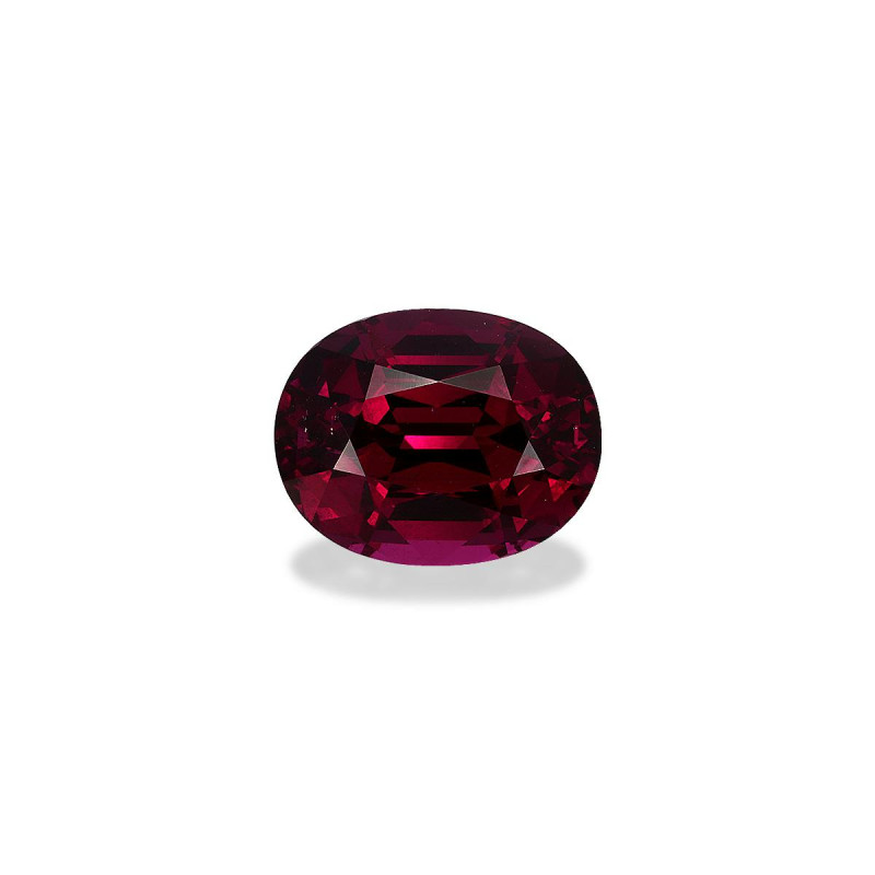 rhodolite taille OVALE Rouge 11.42 carats