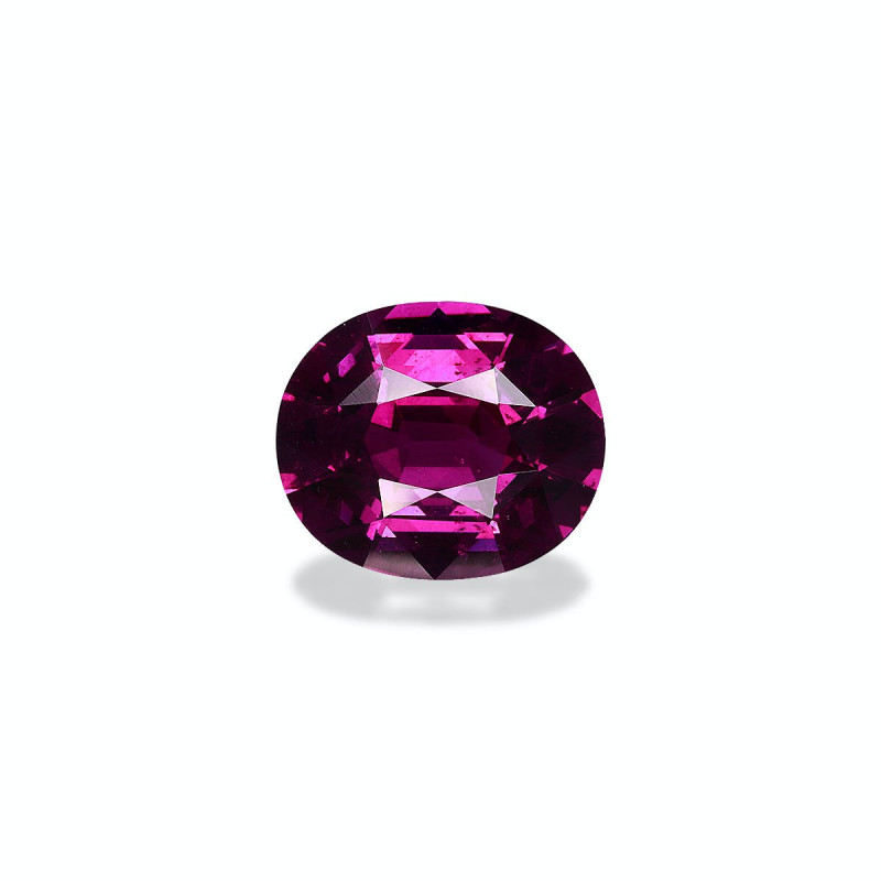umbalite taille 椭圆形 紫红色 5.35 carats