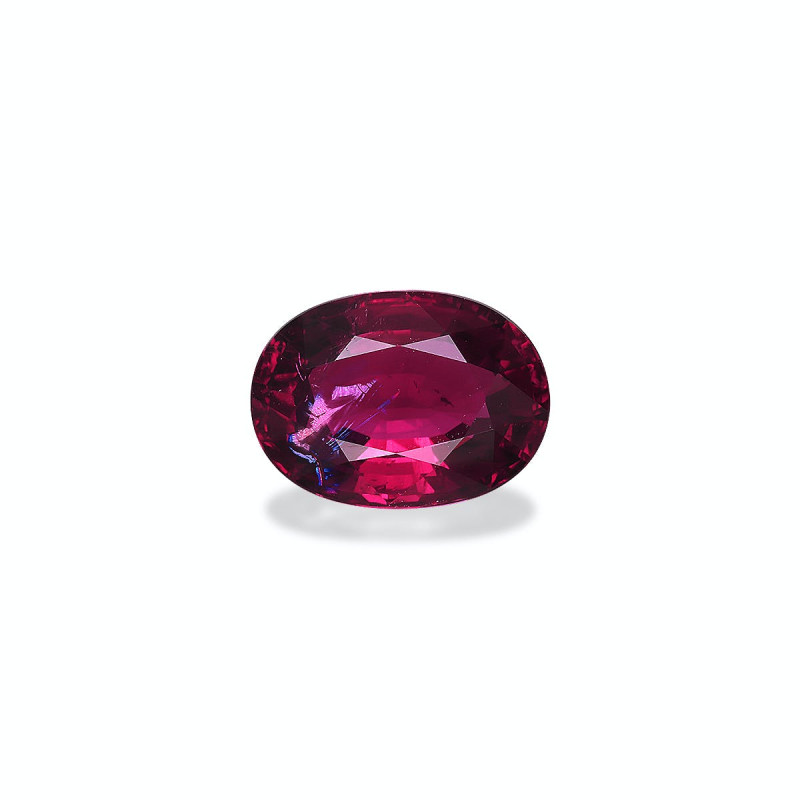红碧榴石 taille 椭圆形 红玫瑰 7.23 carats