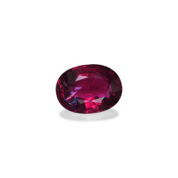 Ovale geslepen Rubelliet Roze Rood 7.23 karaat