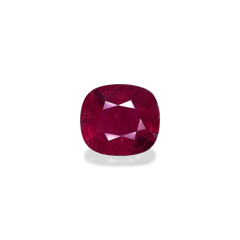 CUSHION-cut Rubellite Tourmaline Red 9.22 carats