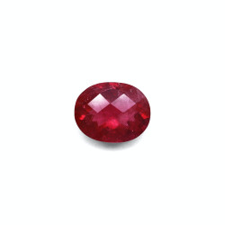 OVAL-cut Rubellite...