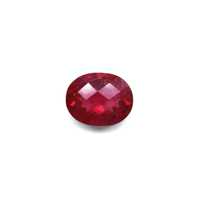 OVAL-cut Rubellite Tourmaline Red 6.15 carats
