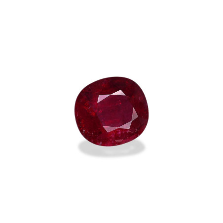 CUSHION-cut Rubellite Tourmaline Scarlet Red 30.52 carats
