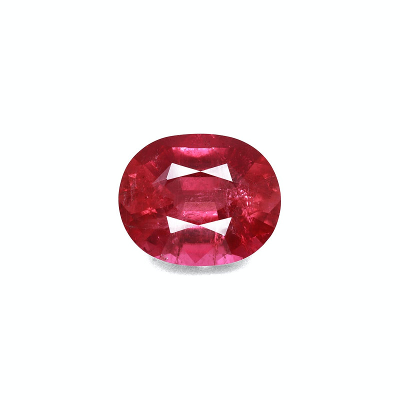 红碧榴石 taille 椭圆形 红玫瑰 23.47 carats
