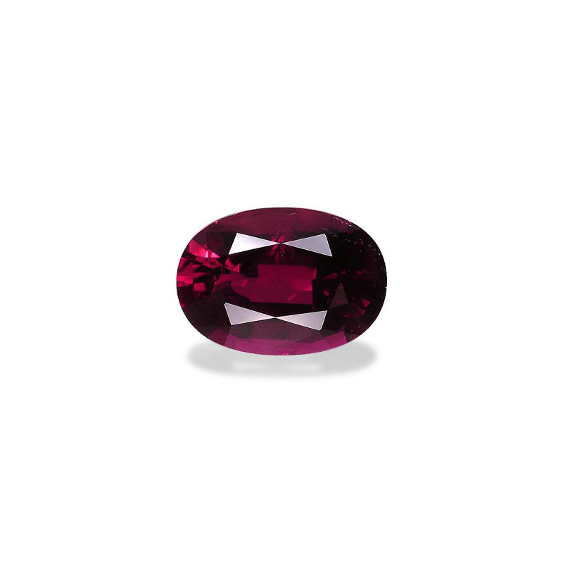 OVAL-cut Rubellite Tourmaline Red 2.64 carats