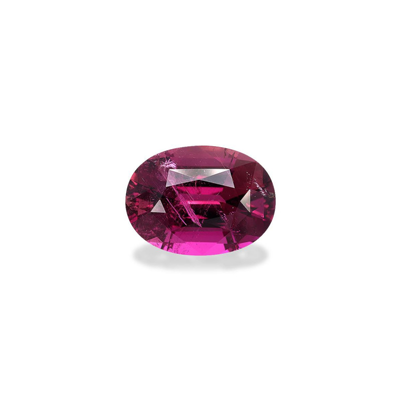 Rubellite taille OVALE Rouge 13.51 carats
