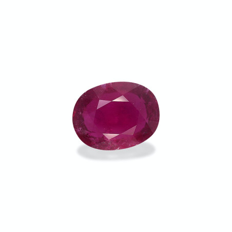 OVAL-cut Rubellite Tourmaline Rose Red 13.40 carats