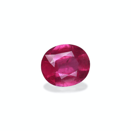 OVAL-cut Rubellite Tourmaline Red 5.57 carats