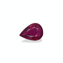 Rubelliet Peer Geslepen Roze Rood 6.40 karaat