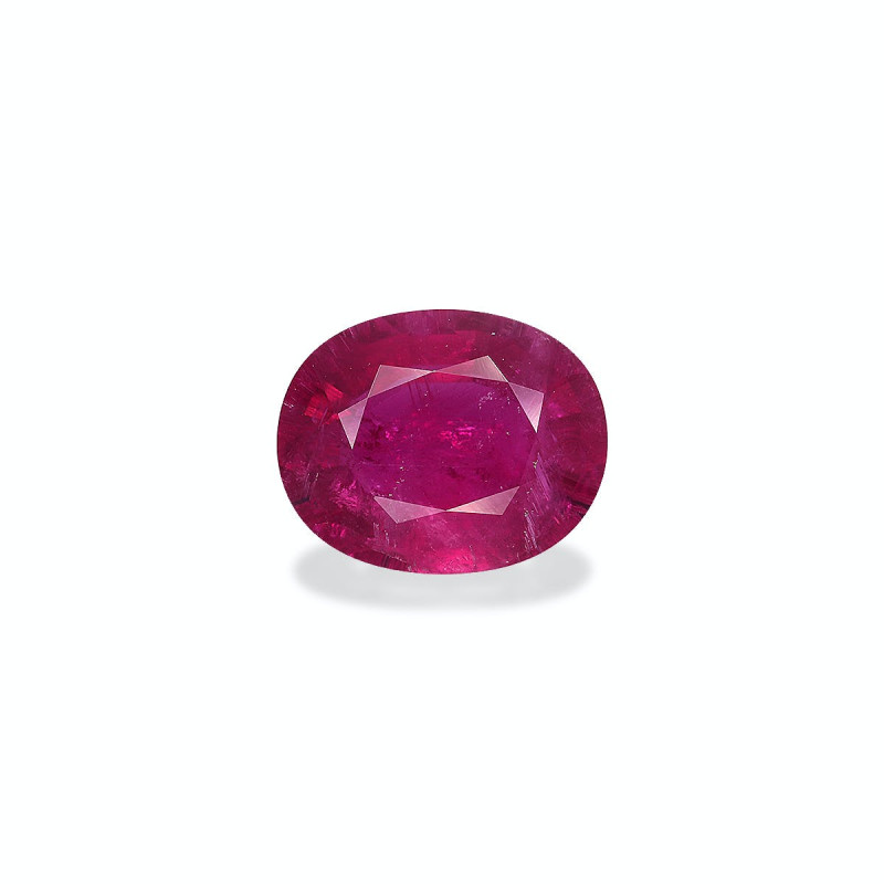 OVAL-cut Rubellite Tourmaline Red 11.06 carats