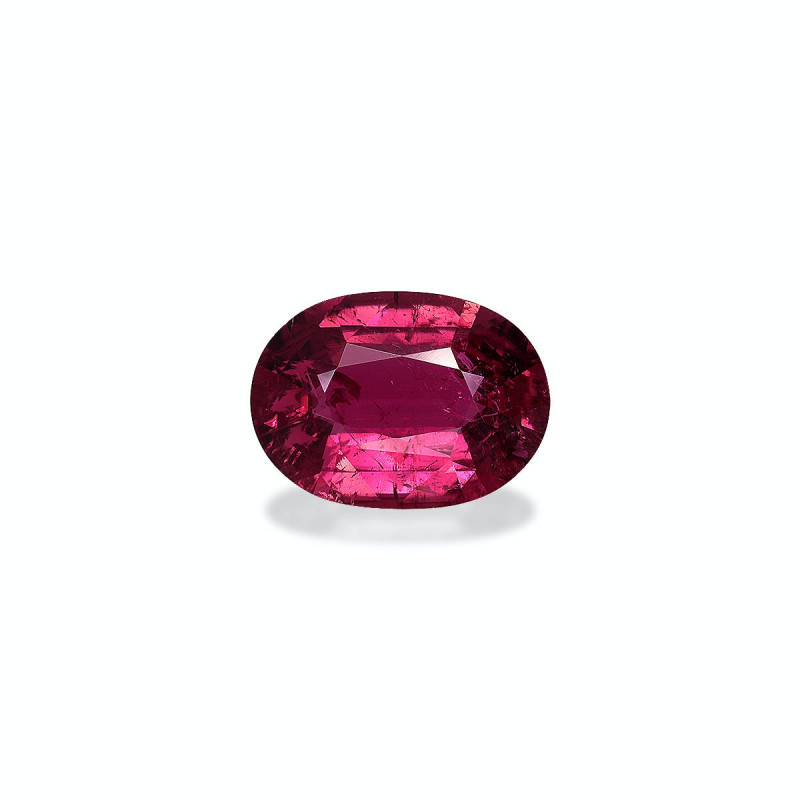 OVAL-cut Rubellite Tourmaline Red 6.61 carats