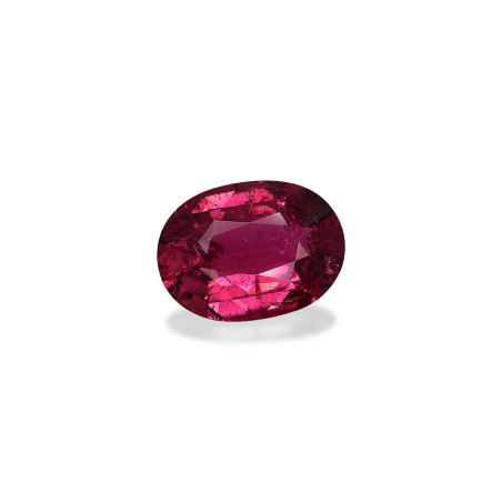 OVAL-cut Rubellite Tourmaline Red 6.61 carats