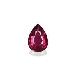 Rubellite taille Poire 粉色...
