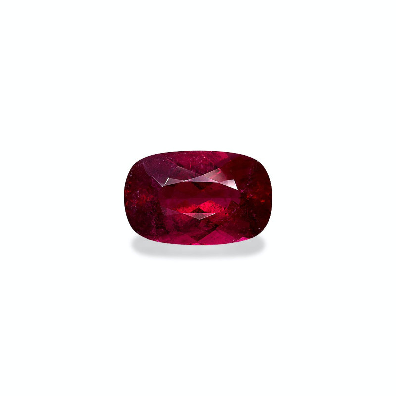 CUSHION-cut Rubellite Tourmaline Rose Red 7.22 carats