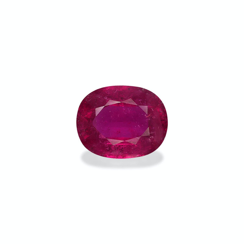 OVAL-cut Rubellite Tourmaline Red 12.47 carats