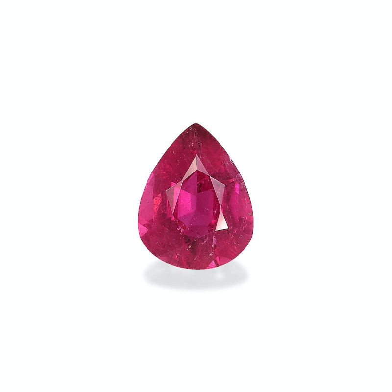 Pear-cut Rubellite Tourmaline Pink 2.84 carats