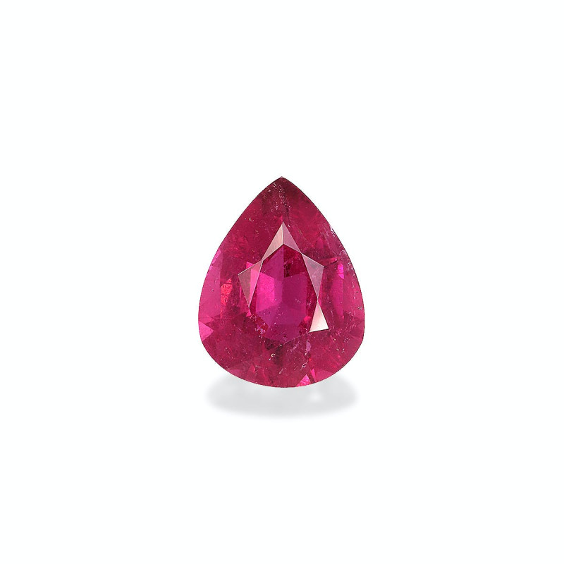 红碧榴石 taille 梨子 粉色 2.84 carats