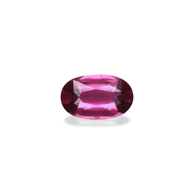 OVAL-cut Rubellite Tourmaline Red 7.96 carats