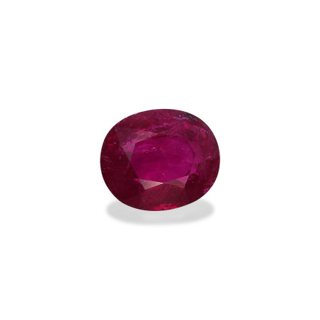 OVAL-cut Rubellite Tourmaline Rose Red 8.33 carats