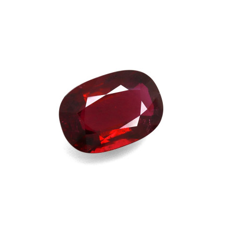 OVAL-cut Rubellite Tourmaline Red 15.68 carats
