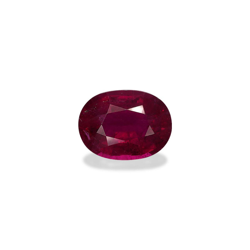 OVAL-cut Rubellite Tourmaline Red 19.40 carats
