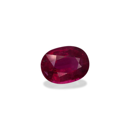 红碧榴石 taille 椭圆形 红色 19.40 carats