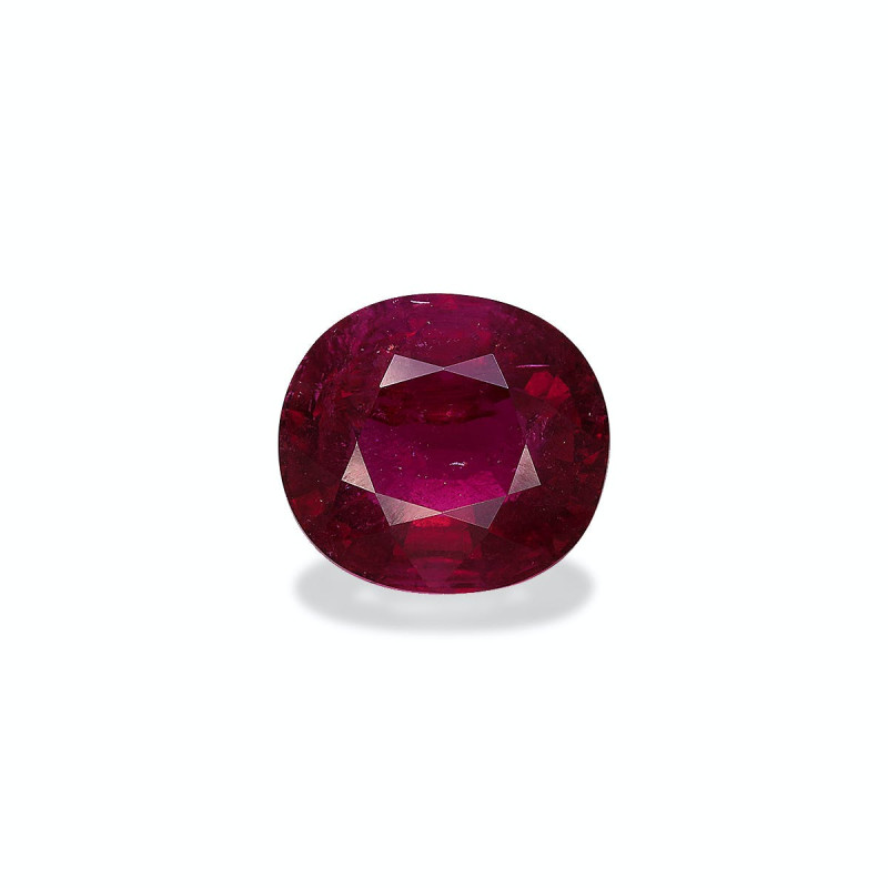 CUSHION-cut Rubellite Tourmaline Red 7.54 carats
