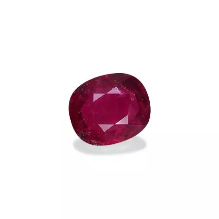 CUSHION-cut Rubellite Tourmaline Red 12.48 carats