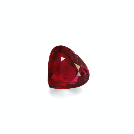 Pear-cut Rubellite Tourmaline Red 6.39 carats