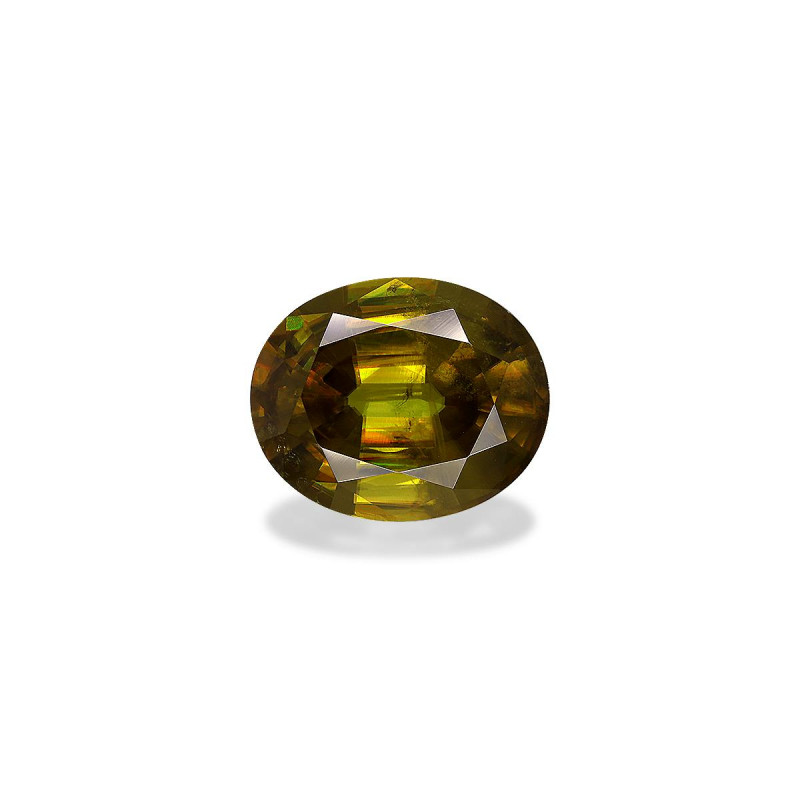 OVAL-cut Sphene  7.15 carats