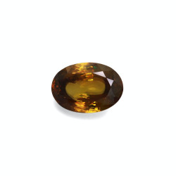 OVAL-cut Sphene Green 20.81...