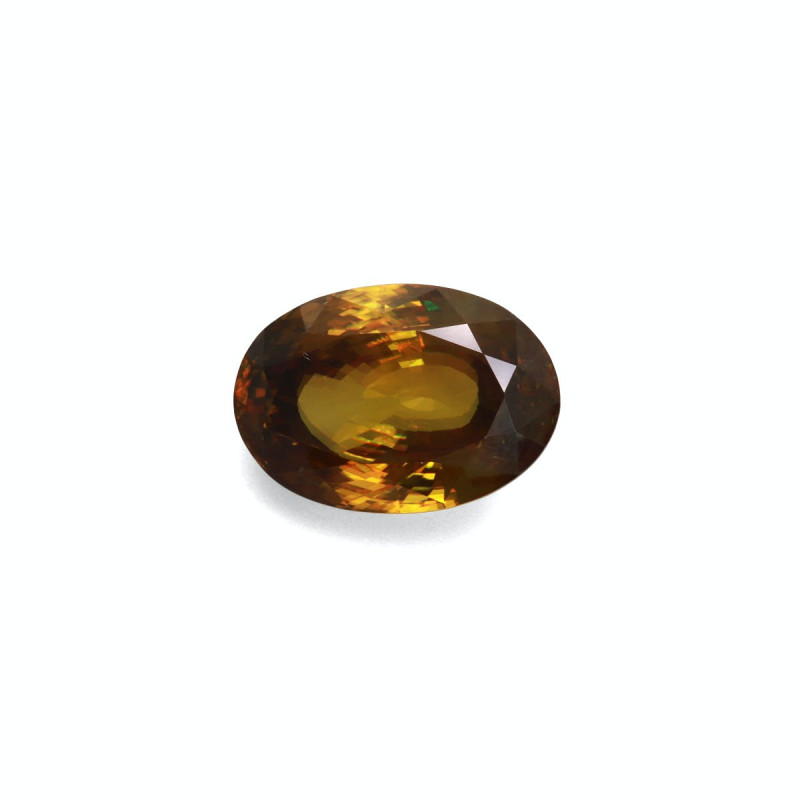 Sphene taille OVALE 绿色 20.81 carats