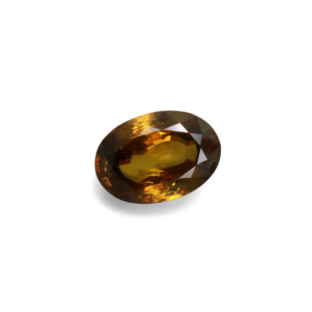 OVAL-cut Sphene Green 20.81 carats