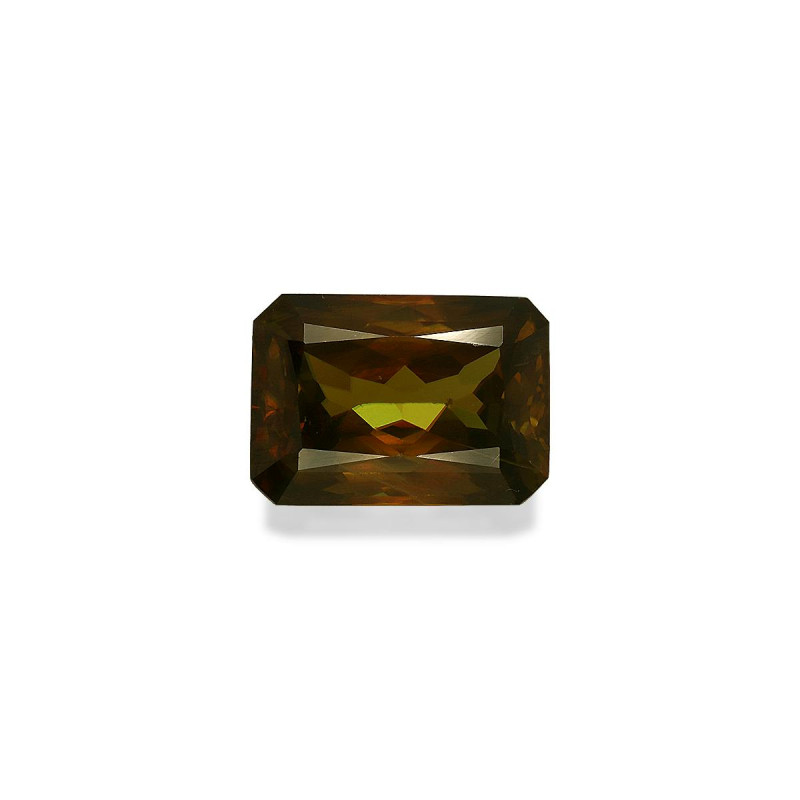 RECTANGULAR-cut Sphene Brown 10.00 carats