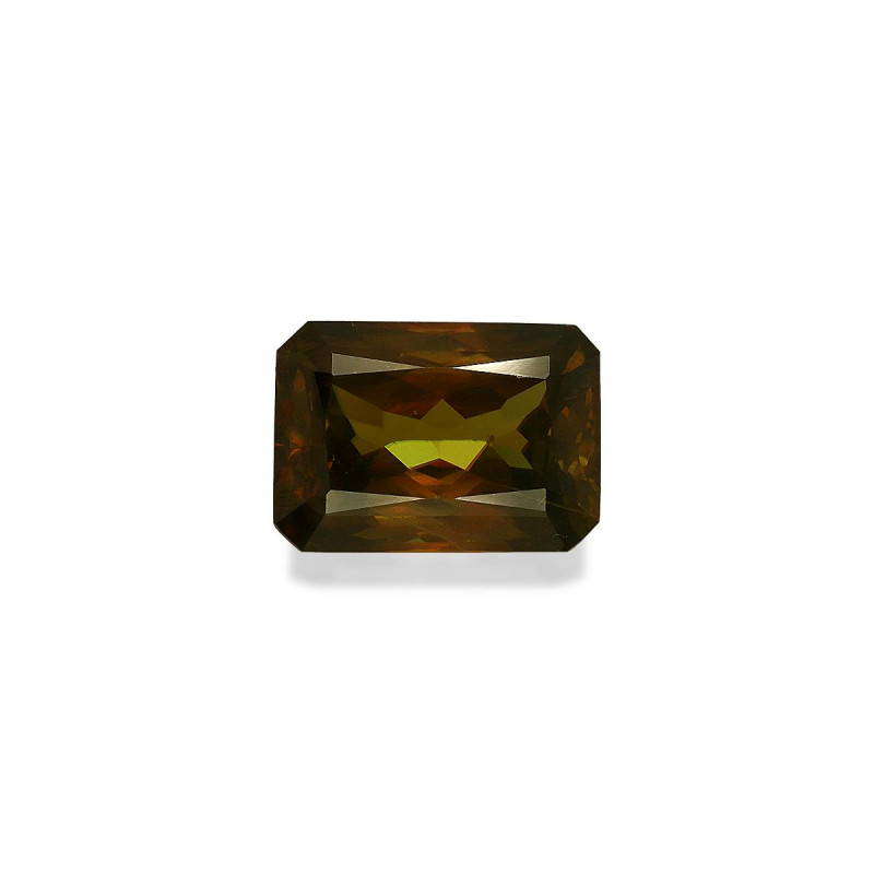 Sphene taille RECTANGULARE 棕色 10.00 carats