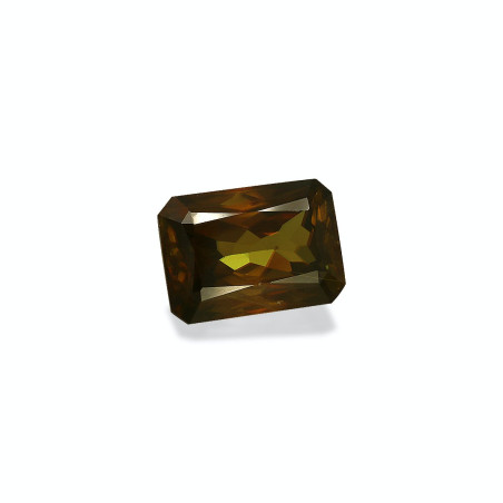 RECTANGULAR-cut Sphene Brown 10.00 carats
