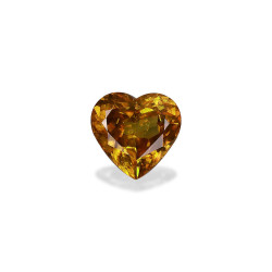 HEART-cut Sphene Golden...