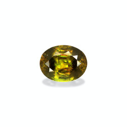 OVAL-cut Sphene Green 12.55...