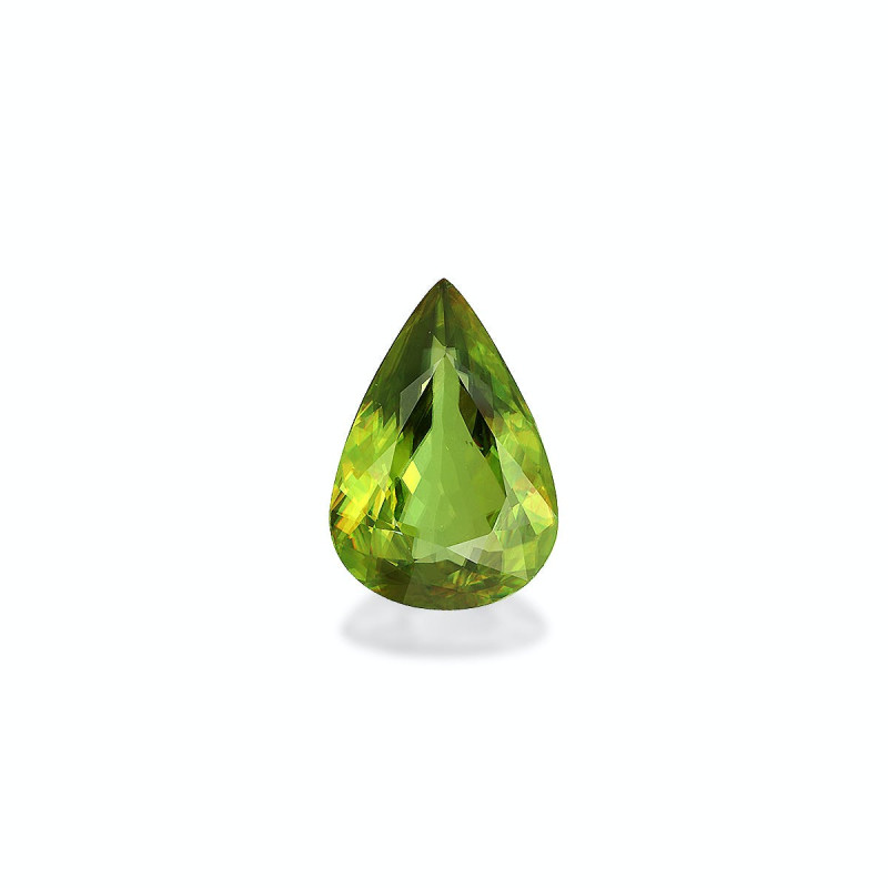 Pear-cut Sphene Green 8.70 carats