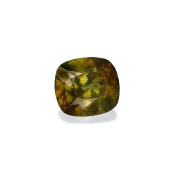 Sphene kussen geslepen Forest Green 19.95 karaat
