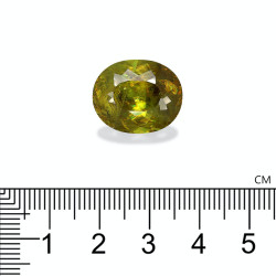 Sphene kussen geslepen Groen 16.82 karaat